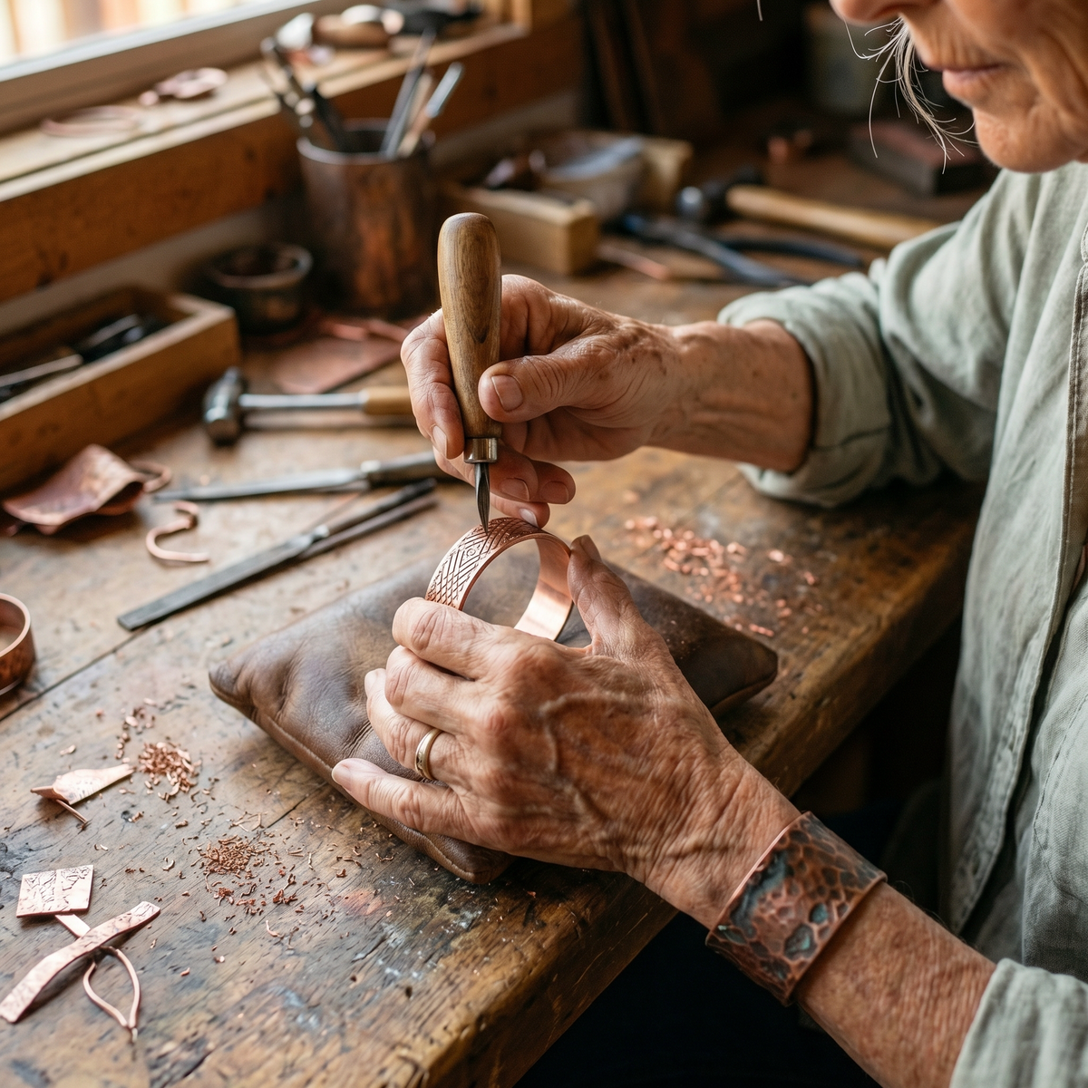 Cobre y Alma Copper Holt Ring