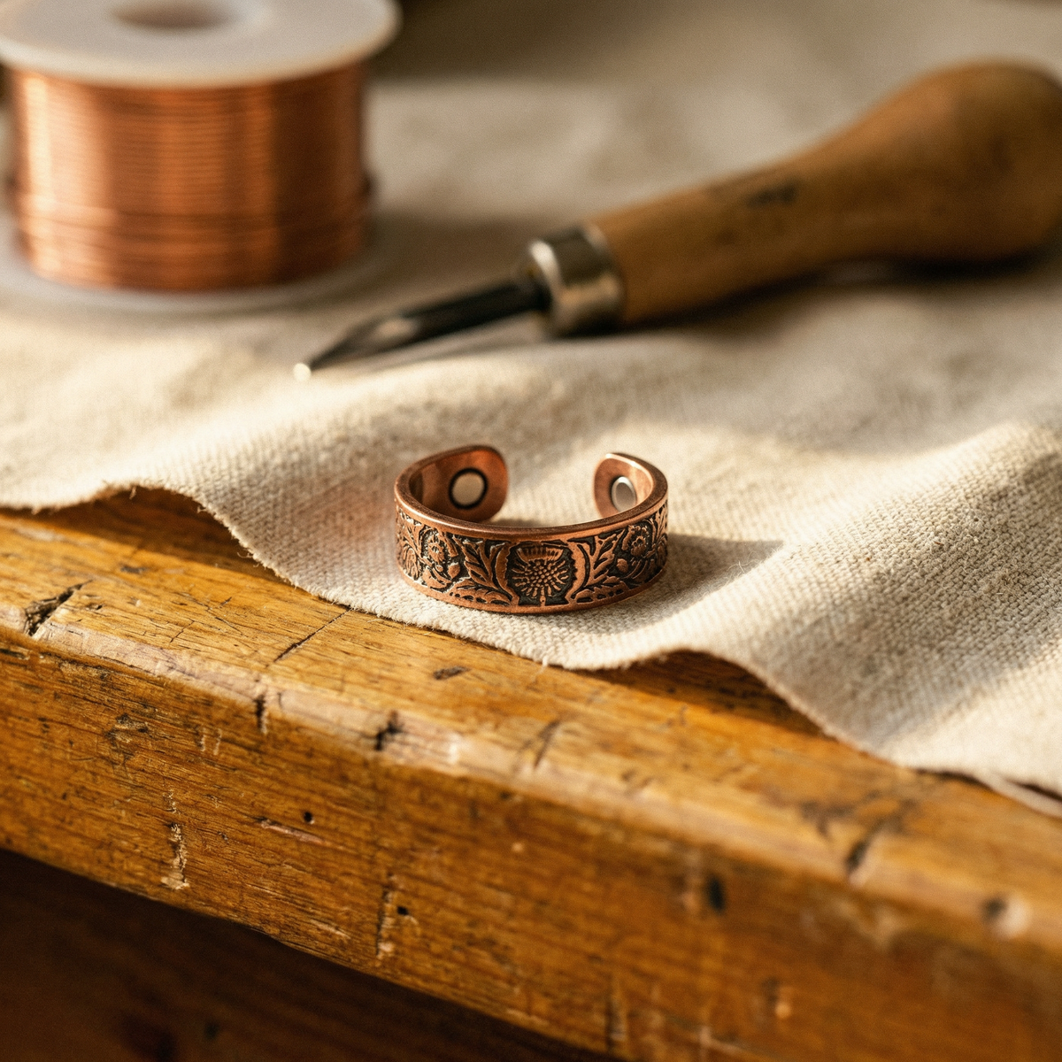 Cobre y Alma Anillo de Cobre Copper Soul