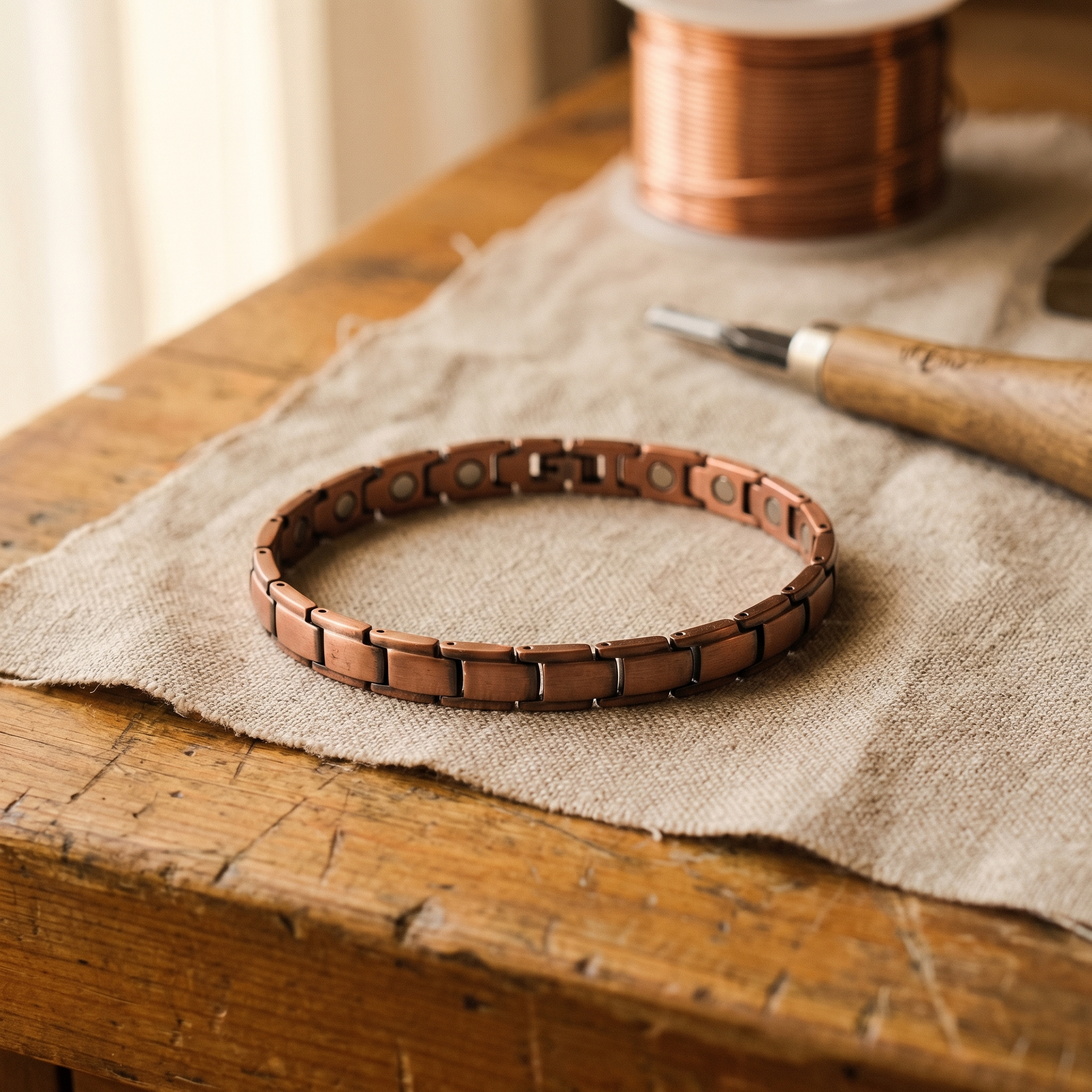 Cobre y Alma Tobillera Soul Shore