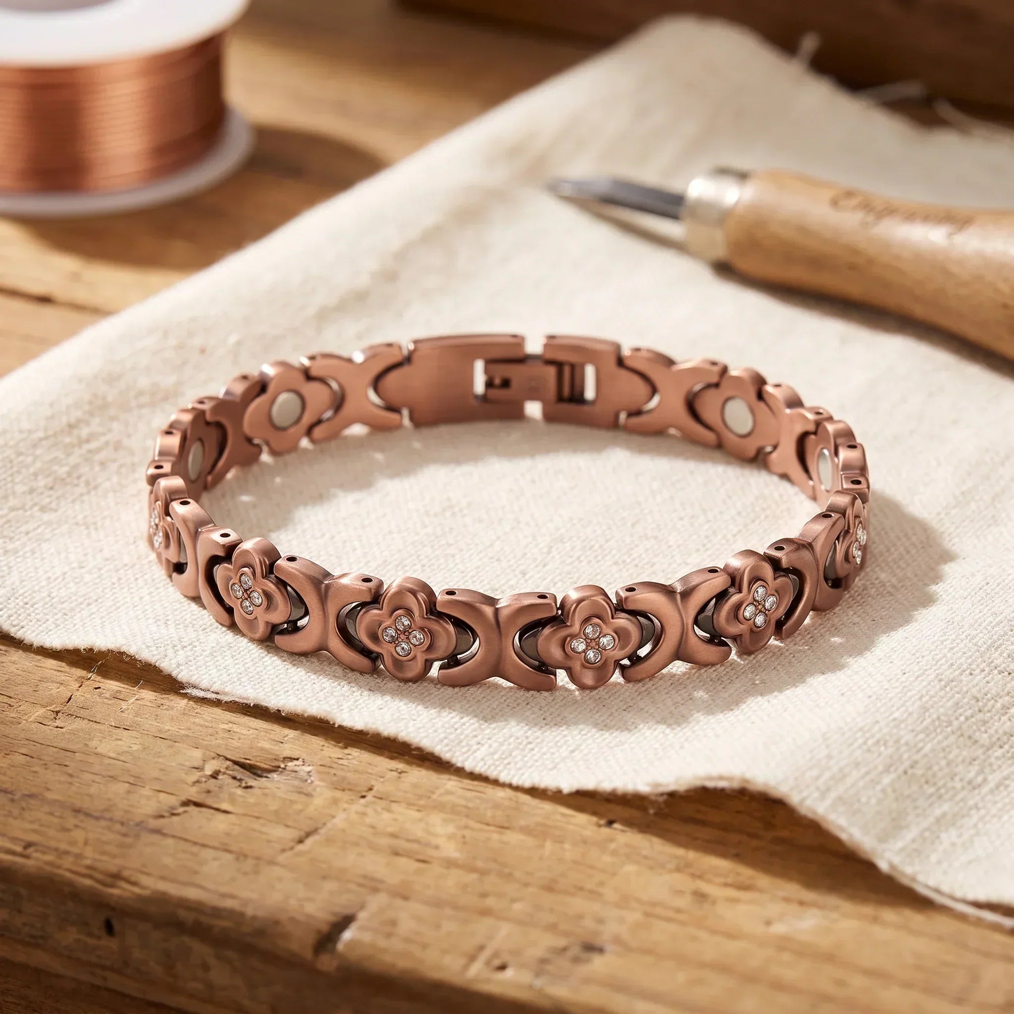 Cobre y Alma Pulsera de Cobre "Alma de Cobre"