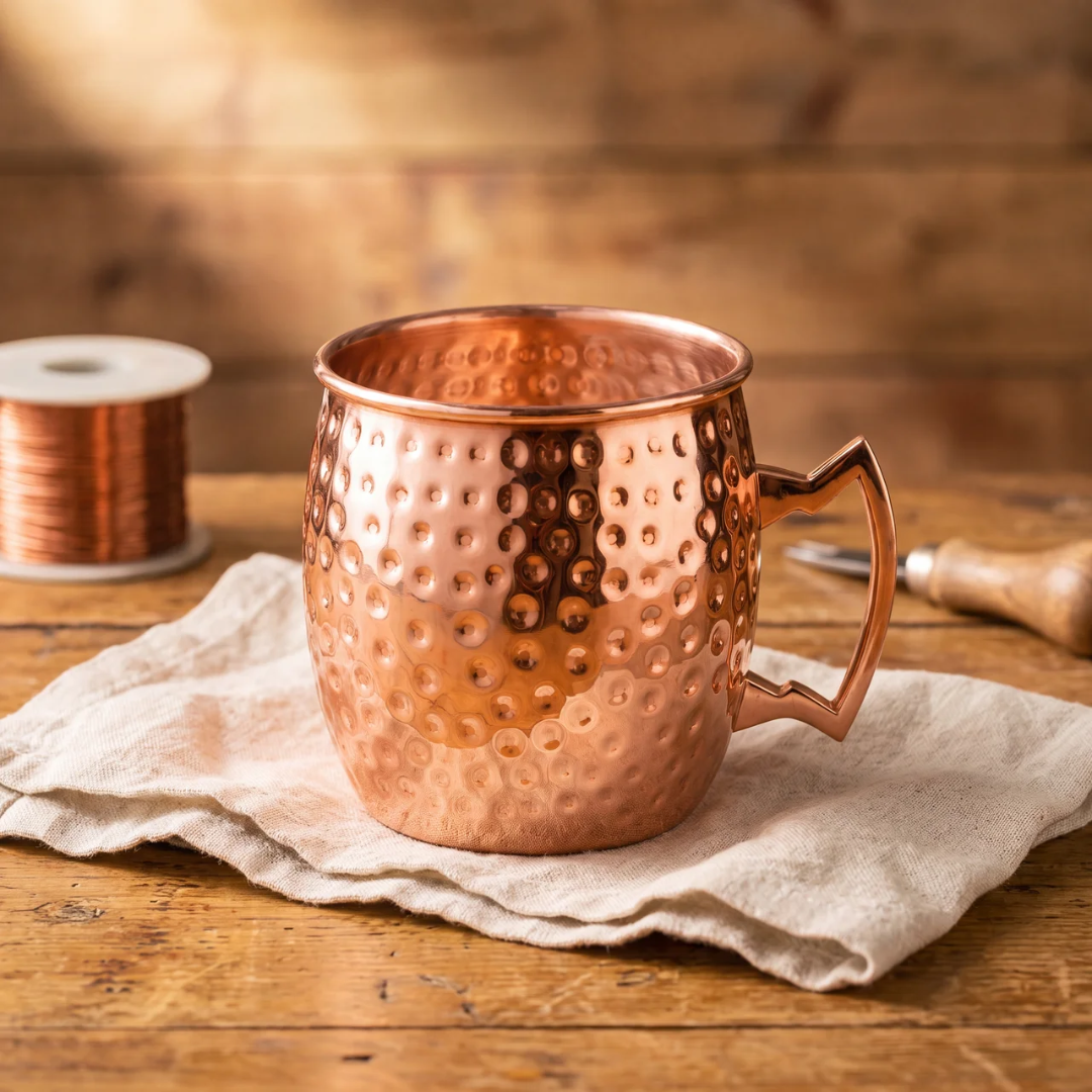 Cobre y Alma Taza de Cobre Alma de Cobre 350ml