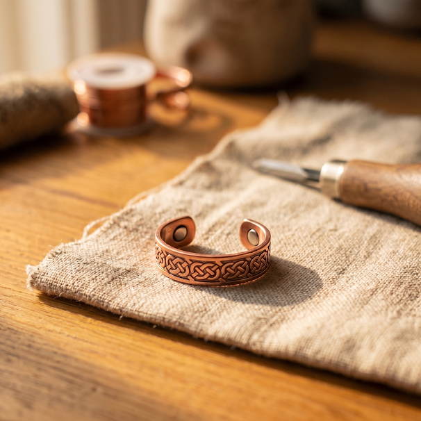 Cobre y Alma Anillo de Cobre Copper Soul Fen