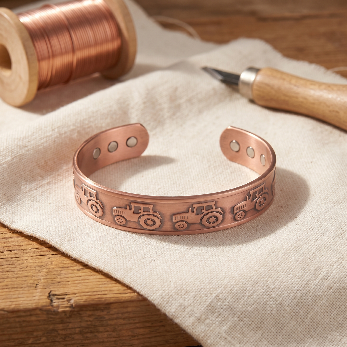 Cobre y Alma Pulsera de Cobre Copper Soul Brae