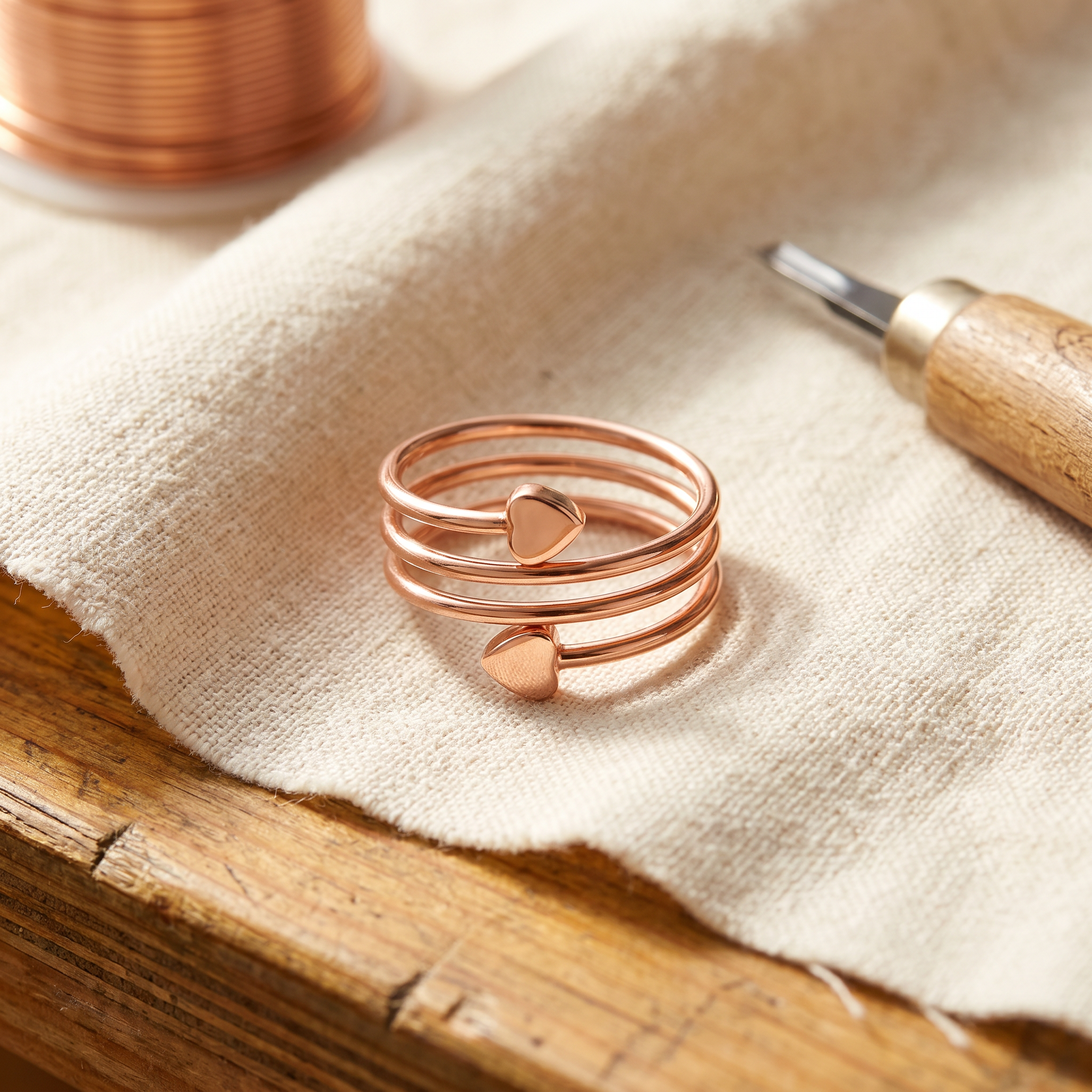 Cobre y Alma Anillo de Cobre Soul Haven